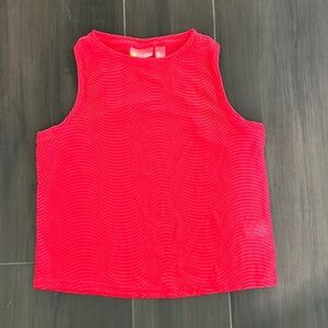 Zella Girls Mesh Wave Tank